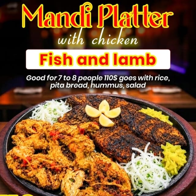 Mandi Platter.