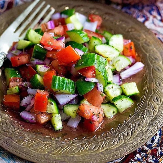 Shirazi Salad.
