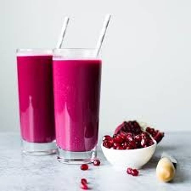 Fresh Pomegranate Juice.