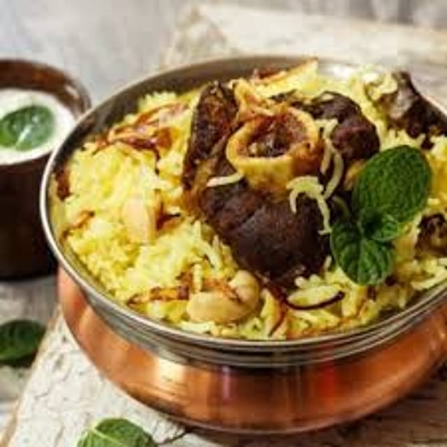 Mutton Biryani.