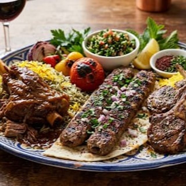 Lamb Platter.