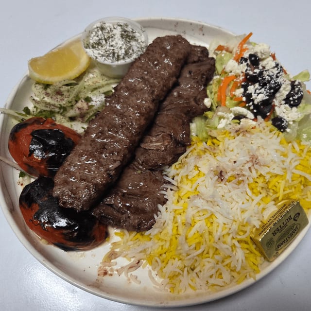 Beef Kebab Sultani.