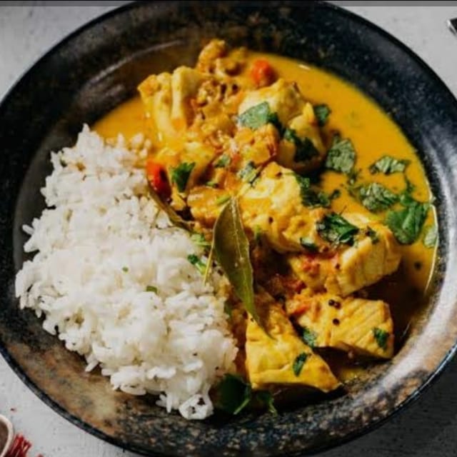 Tilapia Fish Curry (Khoresht).