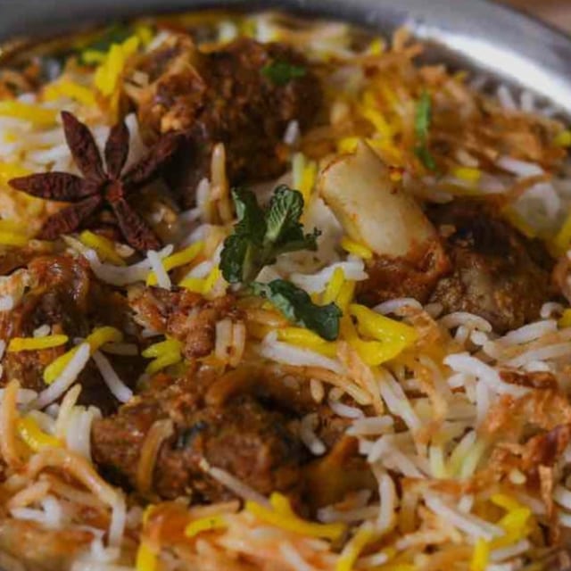 Beef Biryani.