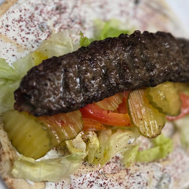 Lamb Koubideh Wrap.