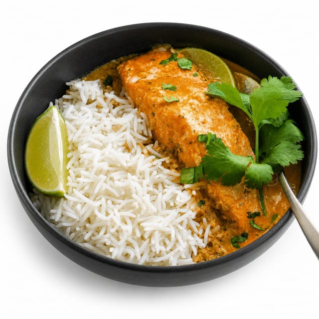 Salmon Fish Curry (Khoresht).
