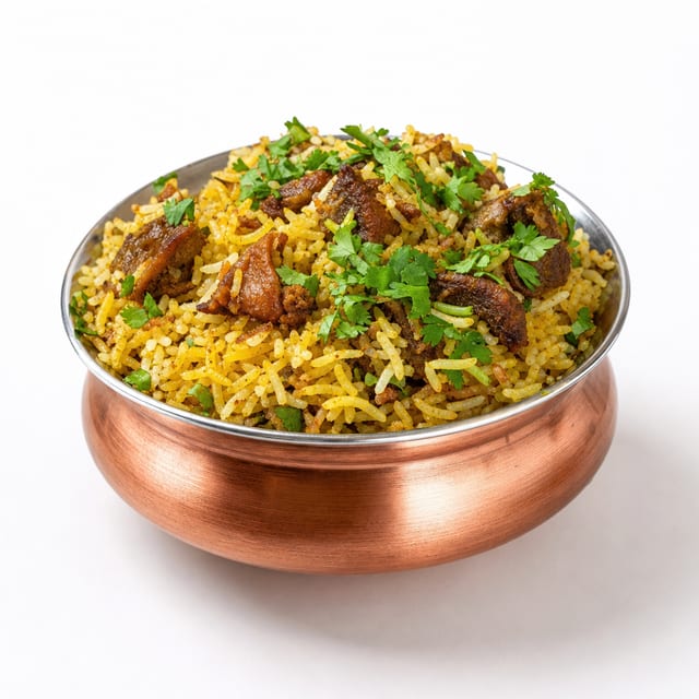 Beef Biryani.