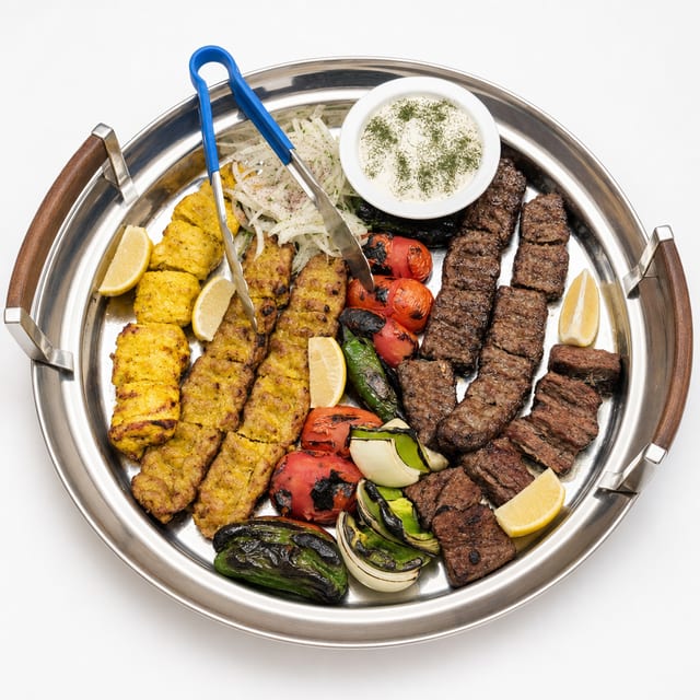 Kabob Platter (4 People).