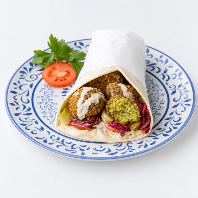Falafel Wrap.