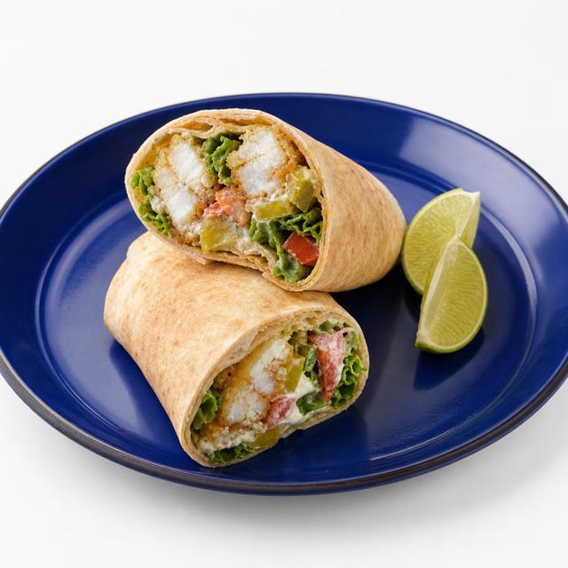 Fish Tilapia Wrap.