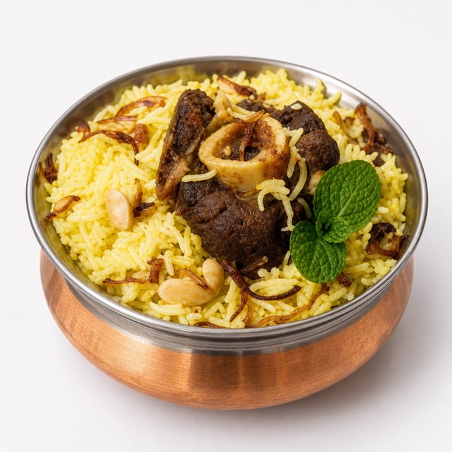 Mutton Biryani.