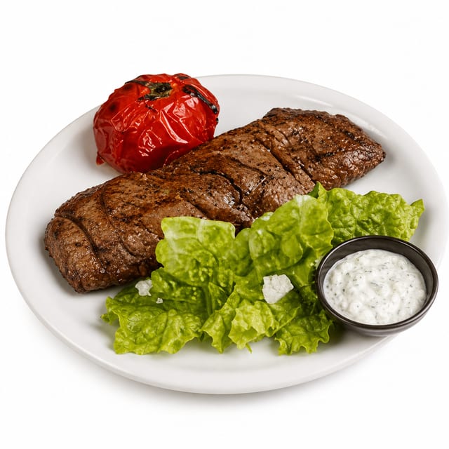 Beef Kebab Barg.