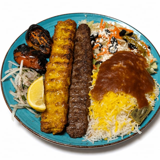 Vaziri Kebab.
