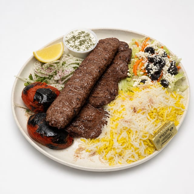 Beef Kebab Sultani.