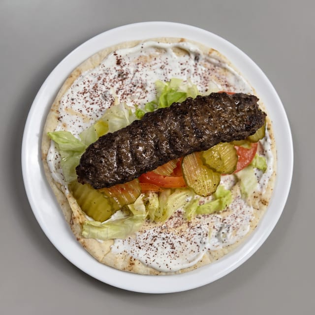 Lamb Koubideh Wrap.