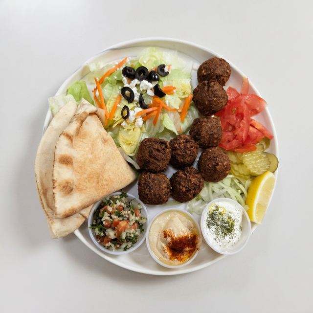 Falafel Plate.