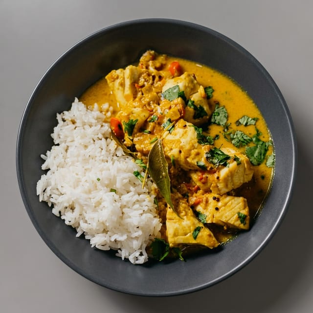 Tilapia Fish Curry (Khoresht).