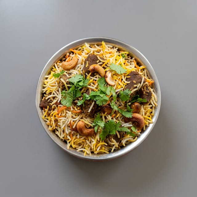 Beef Biryani.