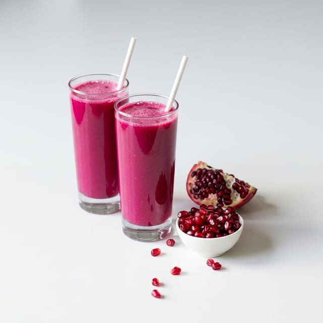 Fresh Pomegranate Juice.