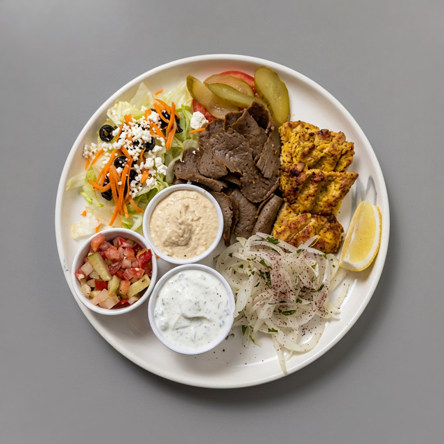 KC Kabob Plate.