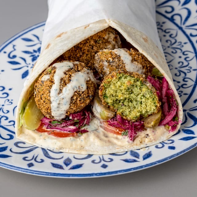 Falafel Wrap.