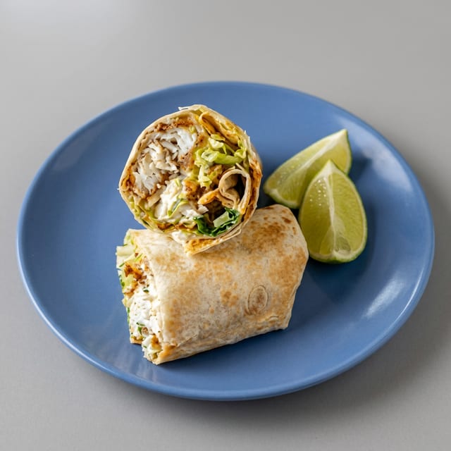 Fish Tilapia Wrap.