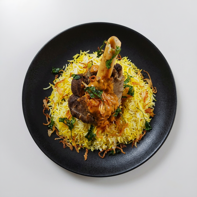Mutton Biryani.