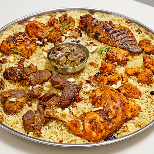 Mandi Platter (8 people).