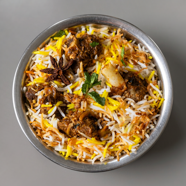 Beef Biryani.