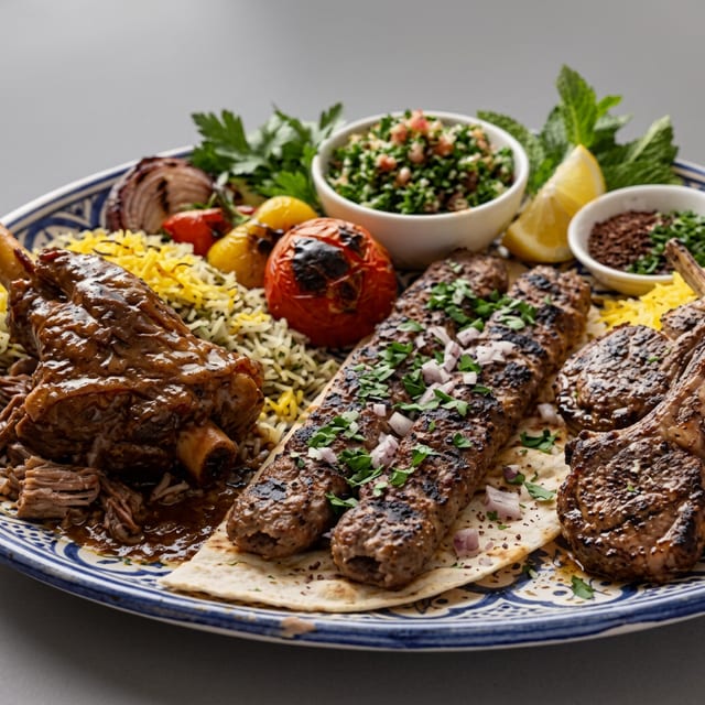 Lamb Platter.