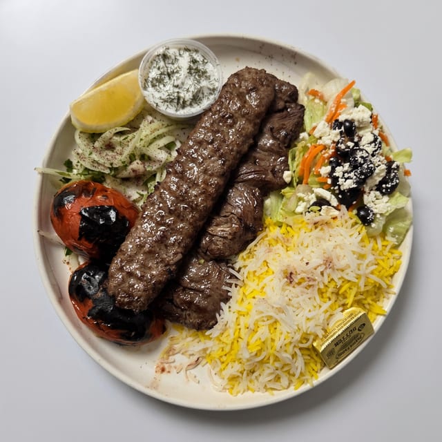 Beef Kebab Sultani.